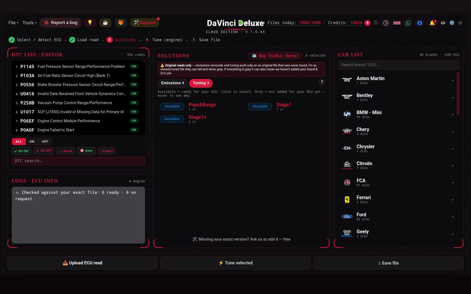 DaVinci Deluxe on Android 9